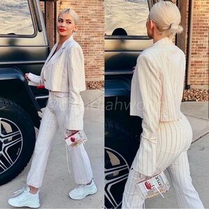 Orseund Iris Cream Pantsuit Modern Elegance